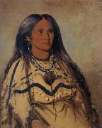 Sha-ko-ka,Mint,a Pretty Girl George Catlin